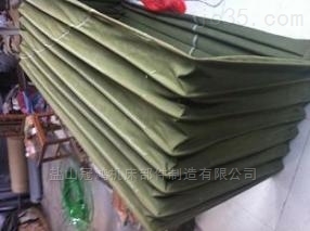 定制方形帆布卸料伸缩布袋