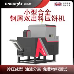 BM-D1090恩派特小型合金鋼屑雙出料壓餅機
