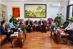 中国机械联会领导会见四川普什宁江机床有限公司总经理一行